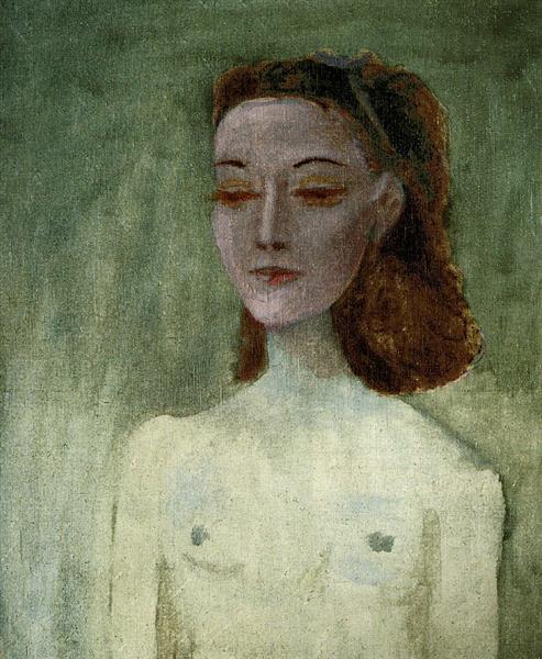 Pablo Picasso Painting Portrait Of Nusch Eluard De Nusch Eluard